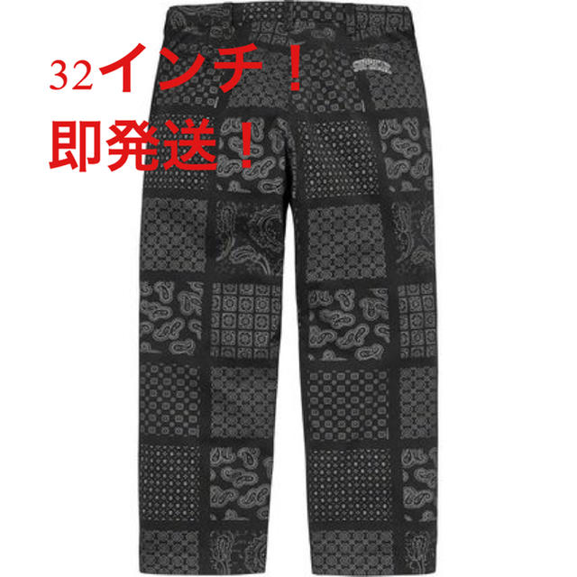 Supreme Paisley Grid Chino Pant 32インチ