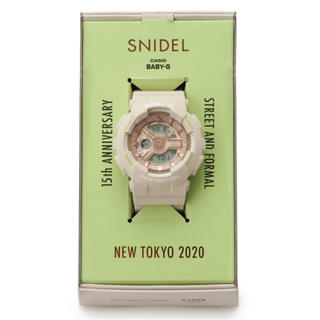 スナイデル(SNIDEL)のmi様専用　15周年限定品スナイデル CASIO Baby-G コラボ(腕時計)