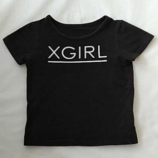 エックスガールステージス(X-girl Stages)のx-girl  stages  エックスガールステージス  80 ブラック(Ｔシャツ)