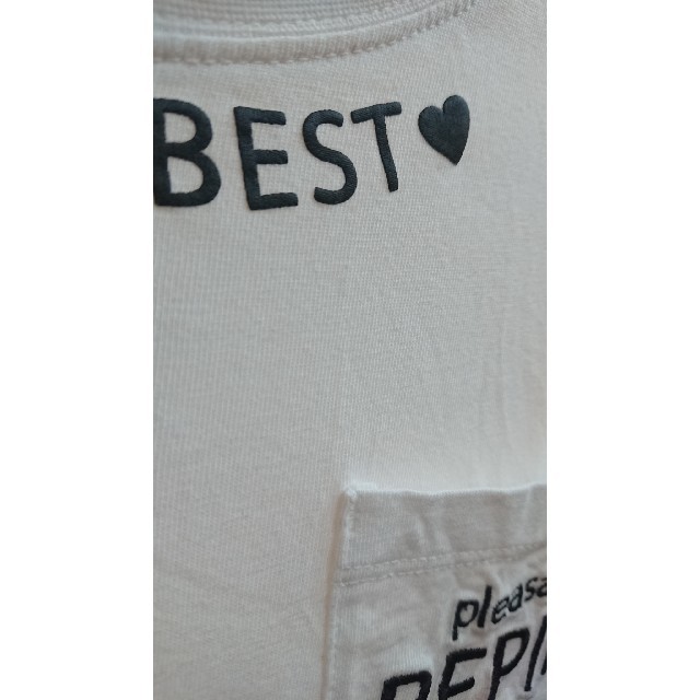 repipi armario(レピピアルマリオ)のレピピアルマリオ 半袖T シャツ サイズM キッズ/ベビー/マタニティのキッズ服女の子用(90cm~)(Tシャツ/カットソー)の商品写真