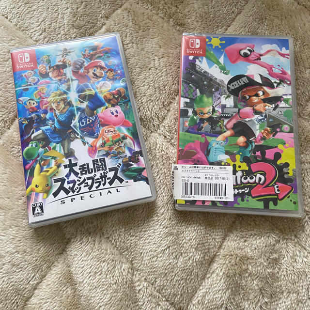 スマブラ　スプラトゥーン2 ソフト　セット