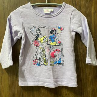 コストコ(コストコ)のサイズ110 ディズニープリンセス　トレーナー(Tシャツ/カットソー)