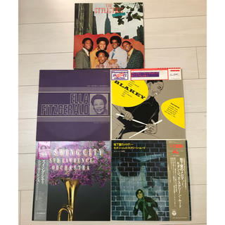 ジャズ、ブラックミュージック等　中古レコード 5枚(R&B/ソウル)