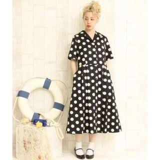 ドットアンドストライプスチャイルドウーマン(Dot&Stripes CHILDWOMAN)のDot&Stripes CHILD WOMAN/ロングドットワンピース(ロングワンピース/マキシワンピース)