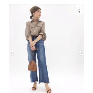 マディソンブルー(MADISONBLUE)のDeux *MADISONBLUE HAMPTON LINEN シャツ(シャツ/ブラウス(長袖/七分))