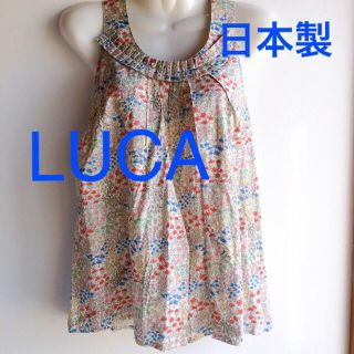 ルカ(LUCA)のLUCA(ルカ) 花柄ノースリーブブラウス(シャツ/ブラウス(半袖/袖なし))