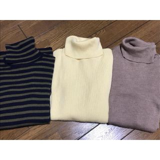 ユニクロ(UNIQLO)のユニクロ　3点セット(ニット/セーター)