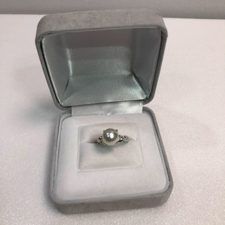 本真珠指輪　プラチナ900(リング(指輪))