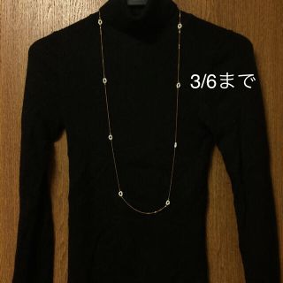 スピックアンドスパン(Spick & Span)の小粒パール  ロングネックレス(ネックレス)