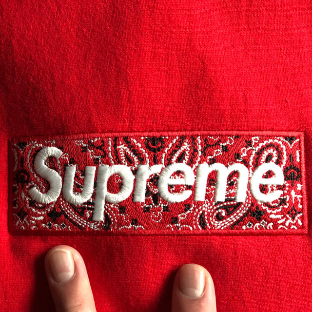 海外限定】 Supreme - supreme boxlogo red M パーカー - zoopalic.com