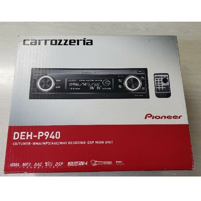 Pioneer(パイオニア)のみのちん様専用！カロッツェリア  CDヘッドユニット  DEH-P940 自動車/バイクの自動車(カーオーディオ)の商品写真