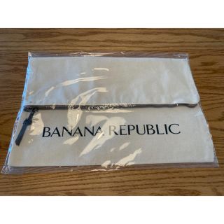 バナナリパブリック(Banana Republic)のBanana Republic＊オリジナルキャンバスクラッチバック(クラッチバッグ)