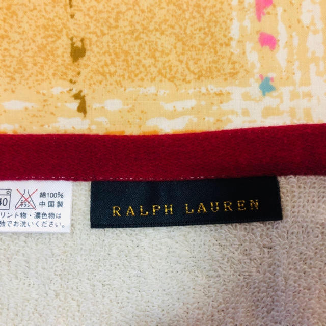 Ralph Lauren(ラルフローレン)の☆新品 ラルフローレン フェイスタオル インテリア/住まい/日用品の日用品/生活雑貨/旅行(タオル/バス用品)の商品写真