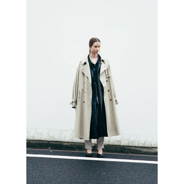 stein 20ss LAY OVERSIZED TRENCH COAT