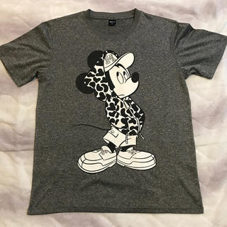 ディズニー(Disney)のミッキーマウス　豹柄　Tシャツ(Tシャツ/カットソー(半袖/袖なし))