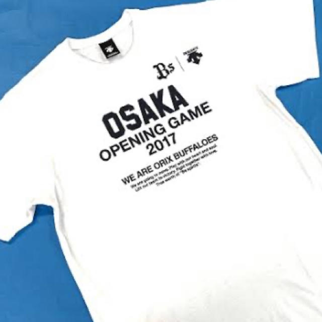 DESCENTE(デサント)の未開封　オリックス2017　デサント　Tシャツ　 スポーツ/アウトドアの野球(応援グッズ)の商品写真
