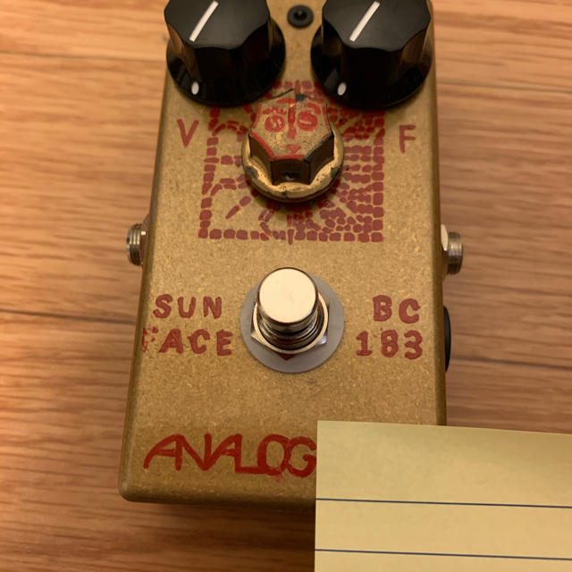 ANALOG.MAN SUN FACEクローン【小型エフェクター】