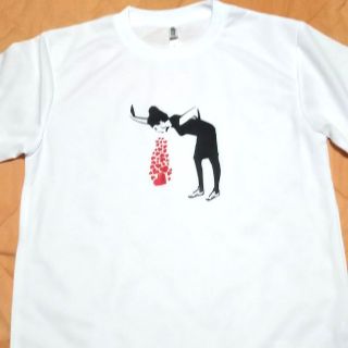 【新品】バンクシーBANKSY愛病デザインプリントTシャツ４Ｌ(Tシャツ/カットソー(半袖/袖なし))