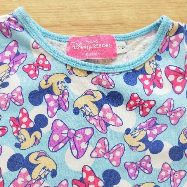 Disney(ディズニー)のTシャツ 半袖  110 ミニー キッズ/ベビー/マタニティのキッズ服女の子用(90cm~)(Tシャツ/カットソー)の商品写真