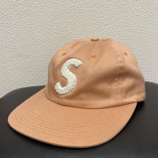 シュプリーム(Supreme)の🧢SUPREME シェニール S Logo Cap Sロゴ キャップ ピンク(キャップ)