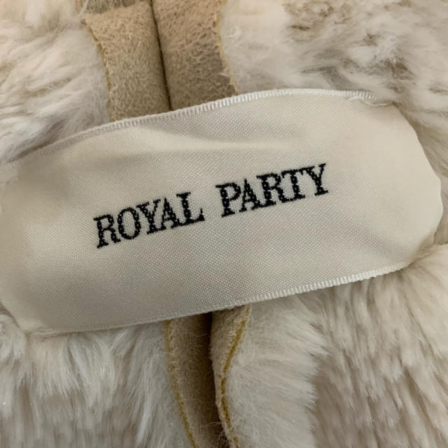 ROYAL PARTY(ロイヤルパーティー)の在庫処分！！ムートンショートジャケット レディースのジャケット/アウター(ムートンコート)の商品写真