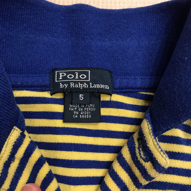 Ralph Lauren(ラルフローレン)のラルフローレン ポロシャツ　120 キッズ/ベビー/マタニティのキッズ服男の子用(90cm~)(Tシャツ/カットソー)の商品写真