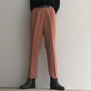 アクネ(ACNE)のオレンジ ベージュ サックスブルー 三点セット(スラックス)