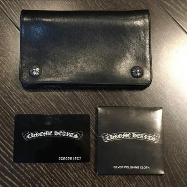 ファッション小物CHROME HEARTS クロムハーツ　1ZIPウォレット