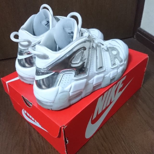 NIKE(ナイキ)のモアアップテンポ モアテン MORE UPTEMPO Chrome メンズの靴/シューズ(スニーカー)の商品写真