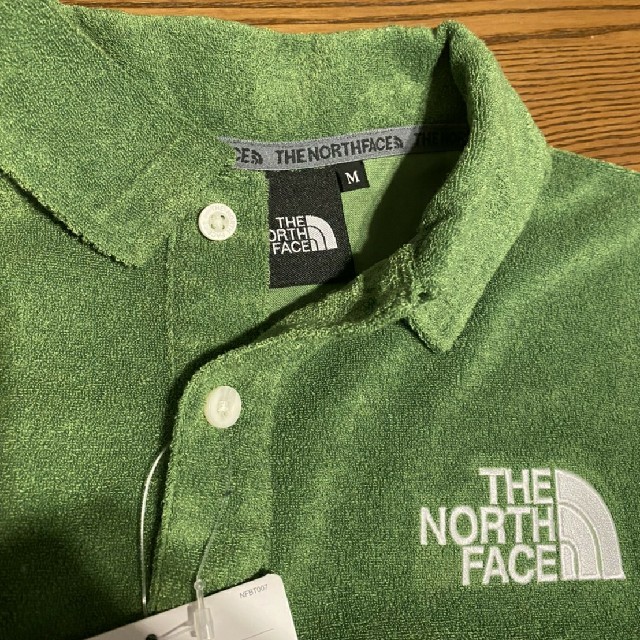 THE NORTH FACE(ザノースフェイス)の新品☆未使用　Men's（M）タグ付き　ノースフェイス　タオル地ポロシャツ スポーツ/アウトドアのスポーツ/アウトドア その他(その他)の商品写真