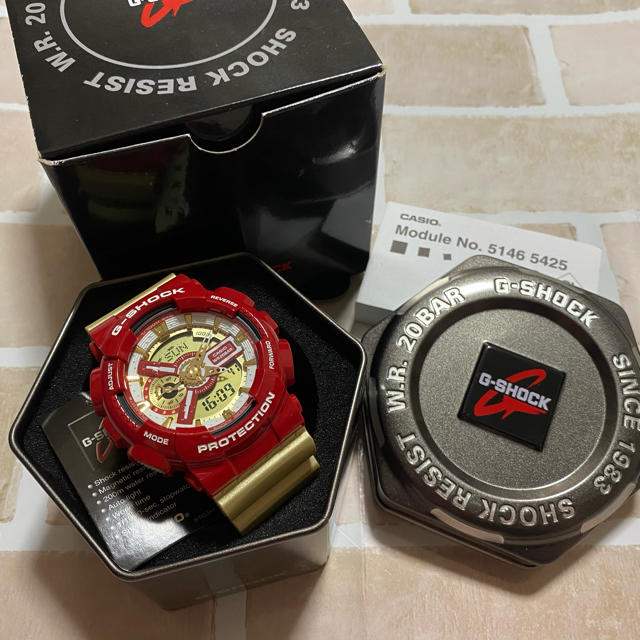 G-SHOCK(ジーショック)の✴︎レア✴︎ G-SHOCK 未使用 アイアンマン GA-110CS CASIO メンズの時計(腕時計(デジタル))の商品写真