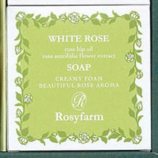 ＊新品未使用＊Rosyfarm（ロージーファーム）ホワイトローズソープ80g(ボディソープ/石鹸)