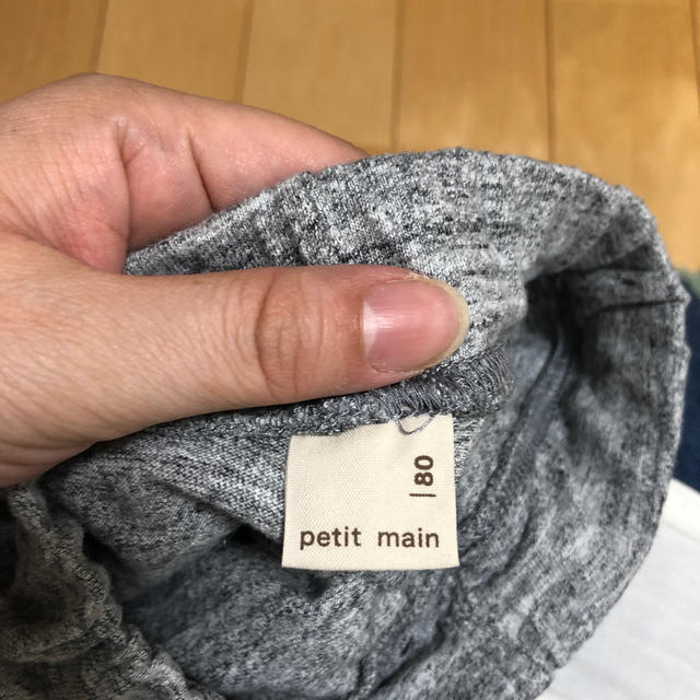 petit main(プティマイン)のpetitmain ハーフパンツ　5月下旬消去 キッズ/ベビー/マタニティのベビー服(~85cm)(パンツ)の商品写真