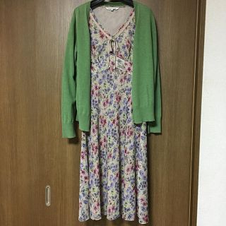 ローラアシュレイ(LAURA ASHLEY)の🌹LAURA ASHLEY ワンピセット🌹(ひざ丈ワンピース)