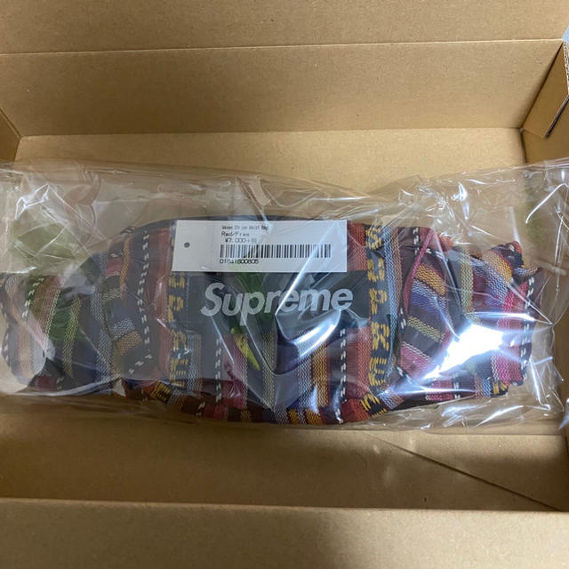 Supreme Woven Stripe Waist Bag シュプリーム