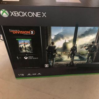 エックスボックス(Xbox)のXbox One X（ディビジョン2同梱版）/XBO/CYV-00270/D 1(家庭用ゲーム機本体)