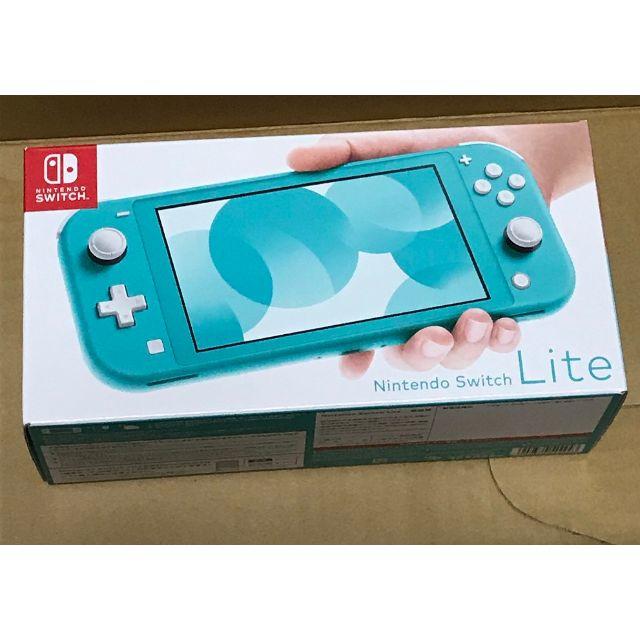 新品 nintendo switch lite 本体 ターコイズ 送料込み