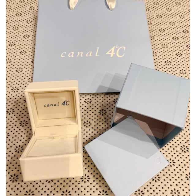 canal４℃(カナルヨンドシー)のカナル4℃ 指輪　空箱　ショッパー　セット レディースのバッグ(ショップ袋)の商品写真