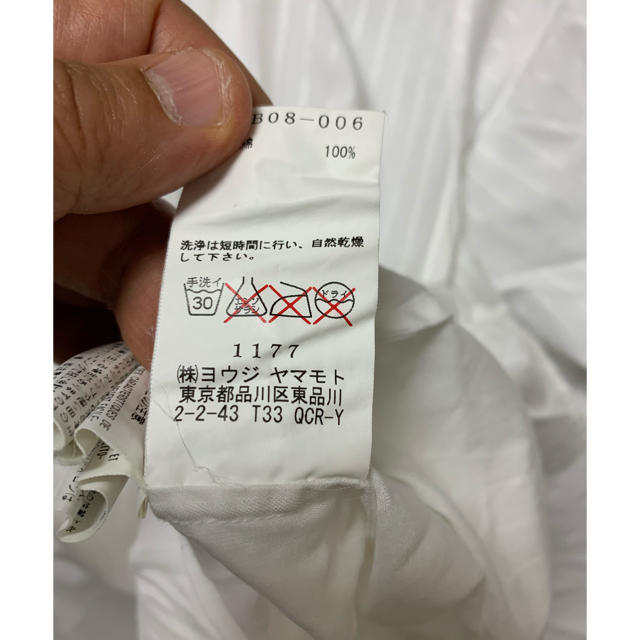 Yohji Yamamoto(ヨウジヤマモト)のたくみ様専用ヨウジヤマモトワイズメンズ半袖ブラウス メンズのトップス(シャツ)の商品写真