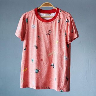 ドゥーズィエムクラス(DEUXIEME CLASSE)の梅さま専用 1/2un-demi かわいいプリントTシャツ(カットソー(半袖/袖なし))