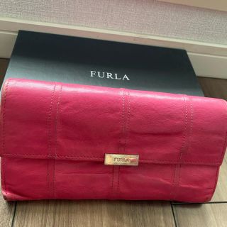 フルラ(Furla)のFURLA フルラピンク色長財布(財布)