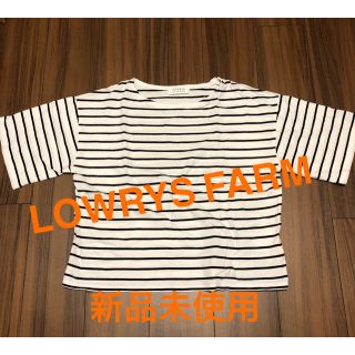 ローリーズファーム(LOWRYS FARM)のAika様専用　新品未使用 ローリーズ ボーダー半袖プルオーバー Tシャツ(Tシャツ(半袖/袖なし))