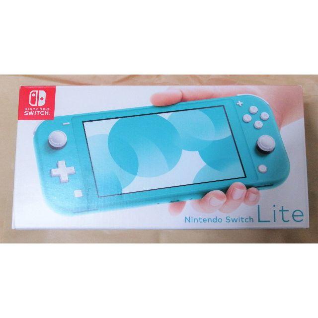 【新品送料込】 Nintendo Switch Lite ターコイズ 店舗印なし