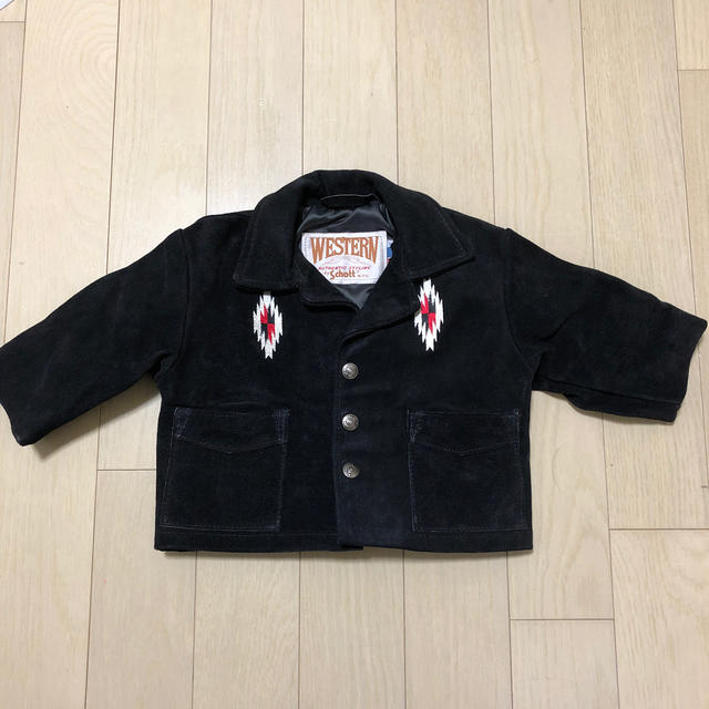 schott(ショット)のSchottレザージャケット　キッズ キッズ/ベビー/マタニティのキッズ服男の子用(90cm~)(ジャケット/上着)の商品写真