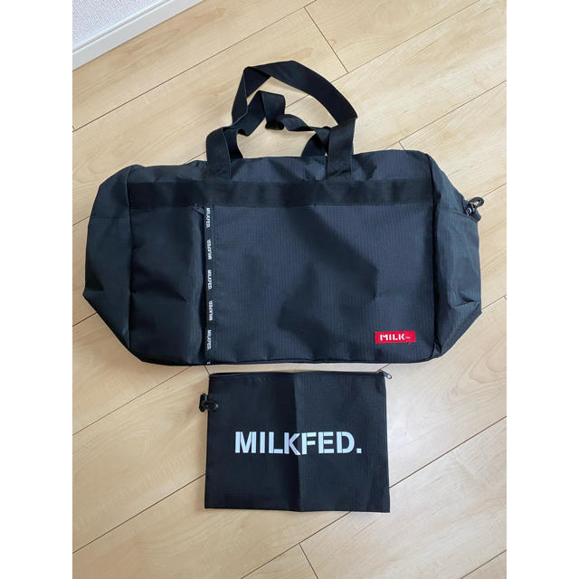 MILKFED.(ミルクフェド)のMILKFED.　ボストンバッグ　ナイロン レディースのバッグ(ボストンバッグ)の商品写真