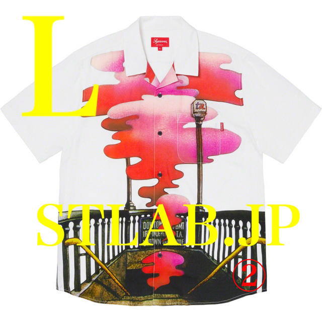 白 L Supreme The Velvet Underground シャツ