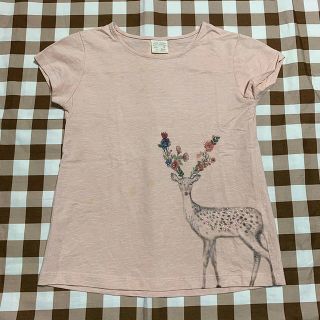 ザラキッズ(ZARA KIDS)のZARA KIDS 女児 120㎝ 半袖Tシャツ(Tシャツ/カットソー)