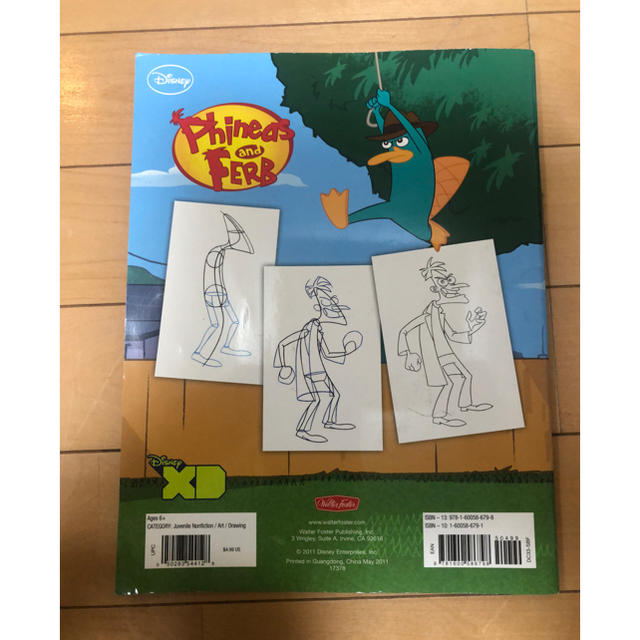 Phineas and FERB LEARN TO DRAW エンタメ/ホビーの本(洋書)の商品写真