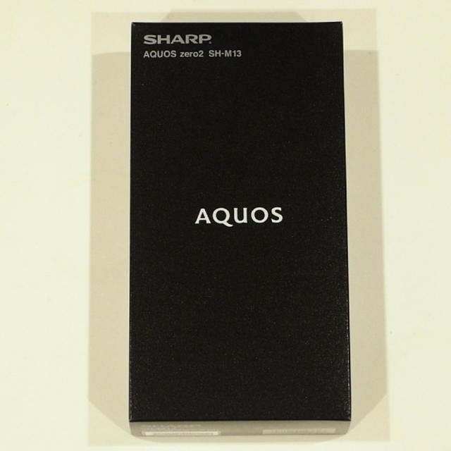 AQUOS - 【新品送料無料】 AQUOS zero2 SH-M13 SIMフリー DSDV