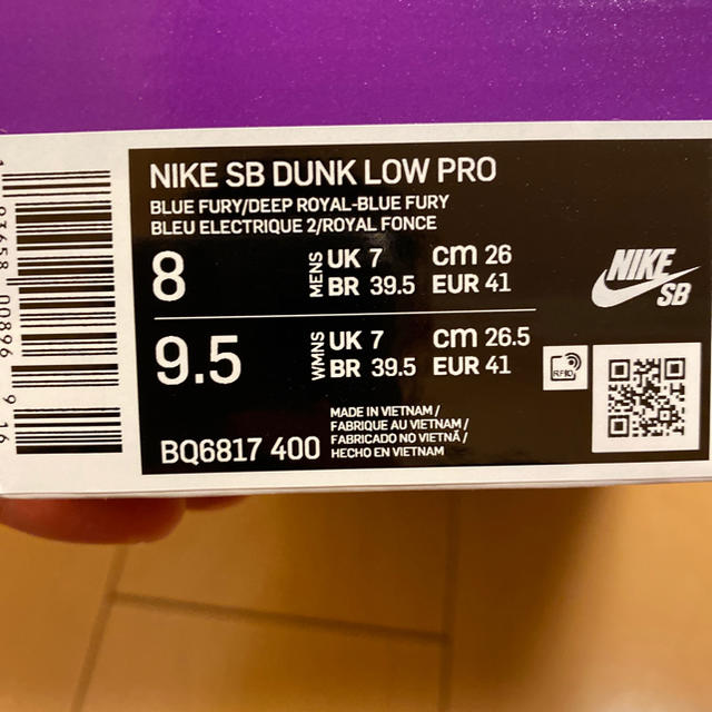 NIKE(ナイキ)のNIKE SB DUNK LOW メンズの靴/シューズ(スニーカー)の商品写真